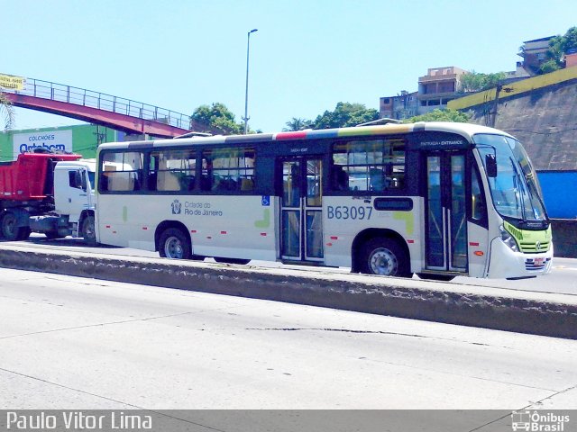Erig Transportes > Gire Transportes B63097 na cidade de Rio de Janeiro, Rio de Janeiro, Brasil, por Paulo Vitor Lima. Número da foto: #2426501.