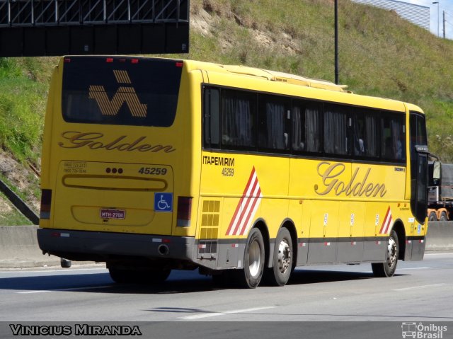 Viação Itapemirim 45259 na cidade de Jacareí, São Paulo, Brasil, por Vinicius Miranda. ID da foto: 2426121.