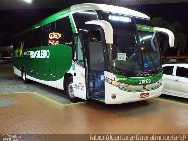 Expresso Brasileiro 218120 na cidade de Guaratinguetá, São Paulo, Brasil, por Fabio Alcantara. Número da foto: #2426460.