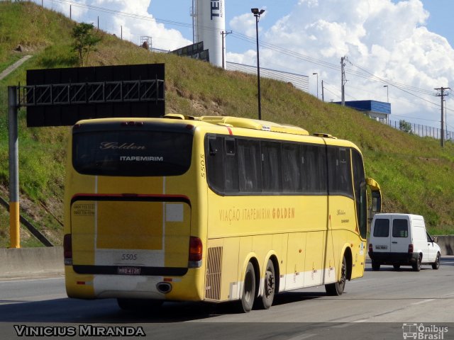 Viação Itapemirim 5505 na cidade de Jacareí, São Paulo, Brasil, por Vinicius Miranda. Número da foto: #2426145.