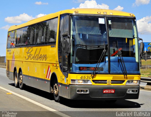Viação Itapemirim 45301 na cidade de Resende, Rio de Janeiro, Brasil, por Gabriel Batista. Número da foto: #2427654.