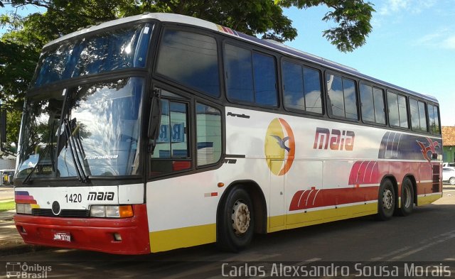 Expresso Maia 1420 na cidade de Caiapônia, Goiás, Brasil, por Carlos Alexsandro Sousa Morais. ID da foto: 2428298.