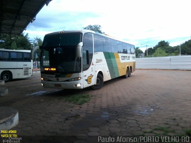 Empresa Gontijo de Transportes 17120 na cidade de Porto Velho, Rondônia, Brasil, por Afonso de Sousa. Número da foto: #2429414.