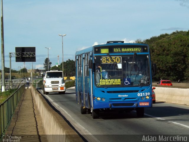 Sagrada Família Ônibus 02139 na cidade de Belo Horizonte, Minas Gerais, Brasil, por Adão Raimundo Marcelino. ID da foto: 2429493.