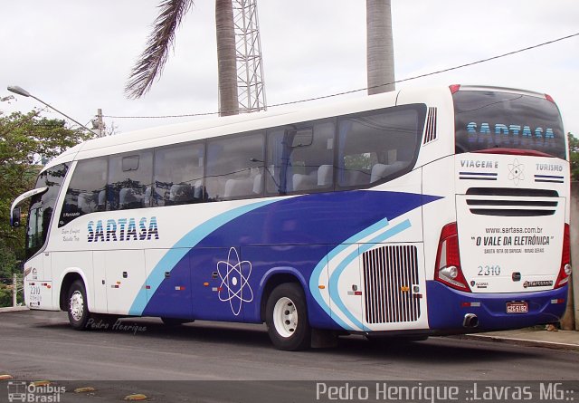 Viação Sartasa 2310 na cidade de Lavras, Minas Gerais, Brasil, por Pedro Henrique Gumercindo da Silva. Número da foto: #2428928.