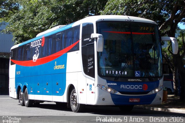 Viação Riodoce 71231 na cidade de Vitória, Espírito Santo, Brasil, por Cristiano Soares da Silva. Número da foto: #2428431.