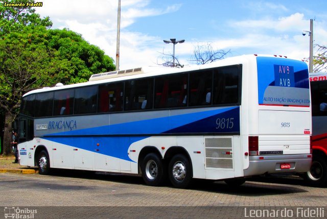 Auto Viação Bragança 9815 na cidade de São Paulo, São Paulo, Brasil, por Leonardo Fidelli. ID da foto: 2394963.