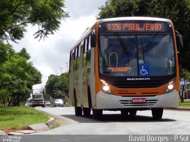 Auto Viação Marechal Brasília 440329 na cidade de Ceilândia, Distrito Federal, Brasil, por David Borges. Número da foto: #2393587.