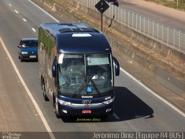 Viação Cometa 13170 na cidade de Colombo, Paraná, Brasil, por Jerônimo Diniz. Número da foto: #2394970.