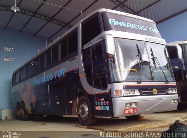 Américos Tur 8316 na cidade de Rio Branco, Acre, Brasil, por Antonio Gabriel Alves de Lima. Número da foto: #2395174.