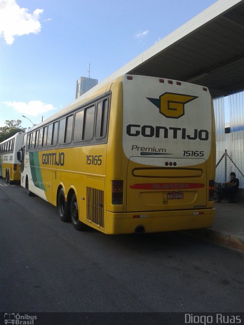 Empresa Gontijo de Transportes 15165 na cidade de Belo Horizonte, Minas Gerais, Brasil, por Diogo Ruas. ID da foto: 2394798.