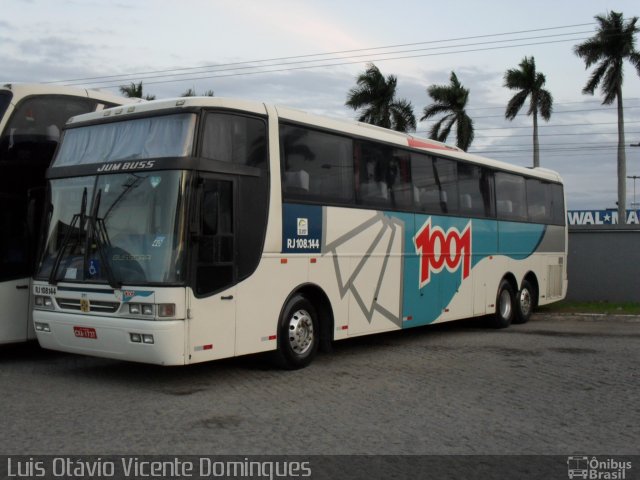 Auto Viação 1001 RJ 108.144 na cidade de Campos dos Goytacazes, Rio de Janeiro, Brasil, por Luis Otávio Vicente Domingues. Número da foto: #2395374.
