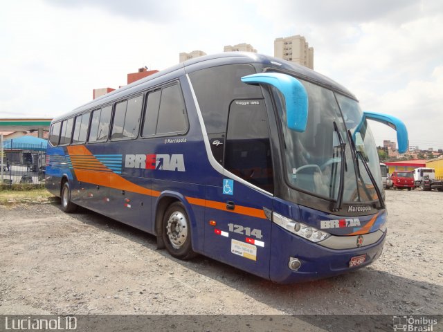 Breda Transportes e Serviços 1214 na cidade de São Bernardo do Campo, São Paulo, Brasil, por Luciano David de Carvalho Santos. Número da foto: #2431402.