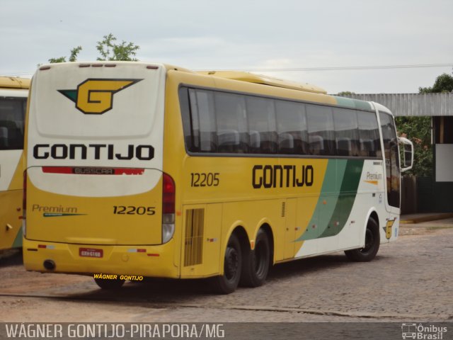 Empresa Gontijo de Transportes 12205 na cidade de Pirapora, Minas Gerais, Brasil, por Wagner Gontijo Várzea da Palma-mg. Número da foto: #2430376.