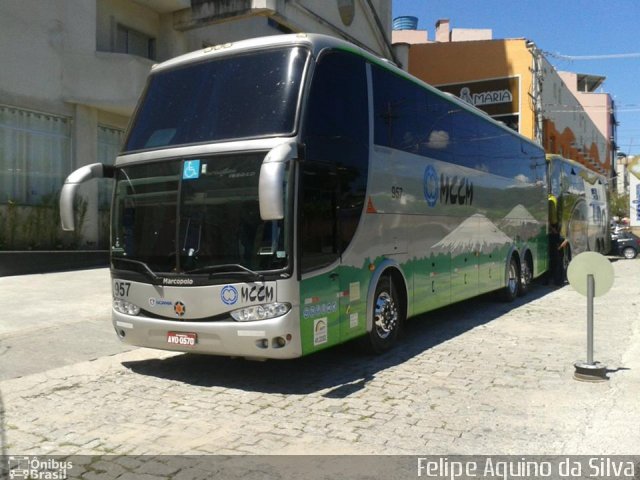 MCCM Transportes 957 na cidade de Curitiba, Paraná, Brasil, por Felipe Aquino da Silva. Número da foto: #2431789.