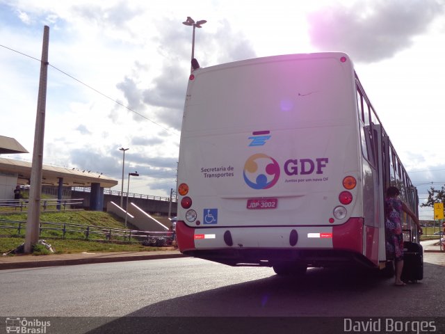 TCB - Sociedade de Transportes Coletivos de Brasília 10316 na cidade de Brasília, Distrito Federal, Brasil, por David Borges. ID da foto: 2431124.