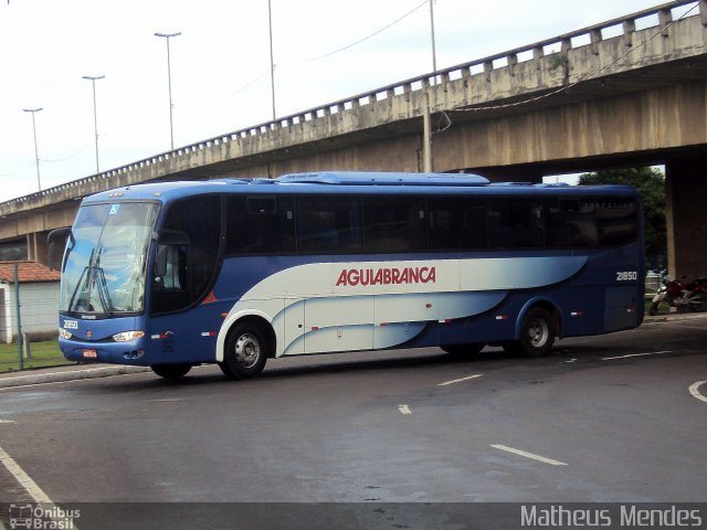 Viação Águia Branca 21850 na cidade de Vitória, Espírito Santo, Brasil, por Matheus Mendes. Número da foto: #2430424.