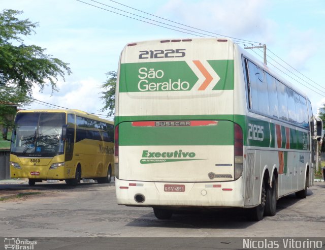 Cia. São Geraldo de Viação 21225 na cidade de Natal, Rio Grande do Norte, Brasil, por Nícolas Vitorino Lopes. Número da foto: #2431478.