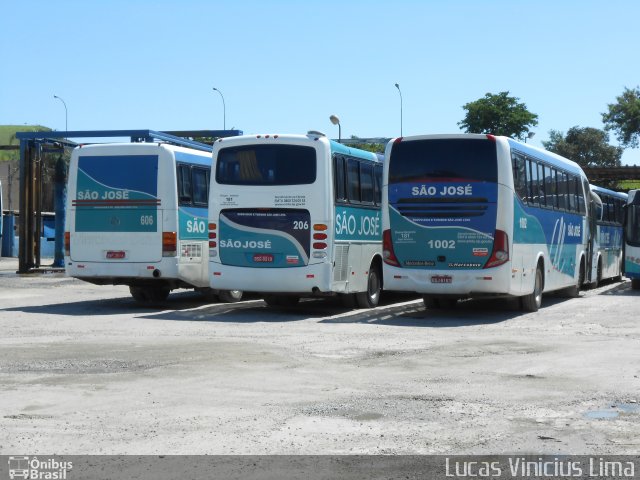 Rodoviário e Turismo São José 1002 na cidade de Guaratinguetá, São Paulo, Brasil, por Lucas Vinicius Lima. ID da foto: 2431678.