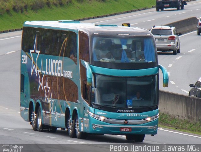 Luccel Transporte e Turismo 320 na cidade de Extrema, Minas Gerais, Brasil, por Pedro Henrique Gumercindo da Silva. Número da foto: #2431542.