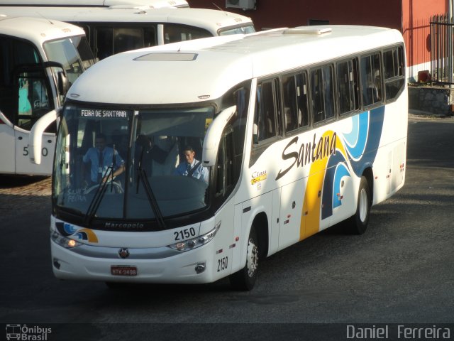 Empresas de Transportes Santana e São Paulo 2150 na cidade de Feira de Santana, Bahia, Brasil, por Daniel  Ferreira. Número da foto: #2434068.