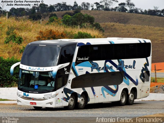 Pedra Azul Turismo 29000 na cidade de João Monlevade, Minas Gerais, Brasil, por Antonio Carlos Fernandes. Número da foto: #2433100.
