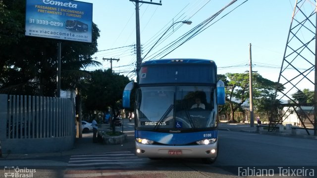 Viação Cometa 8100 na cidade de Contagem, Minas Gerais, Brasil, por Fabiano Teixeira. Número da foto: #2433667.