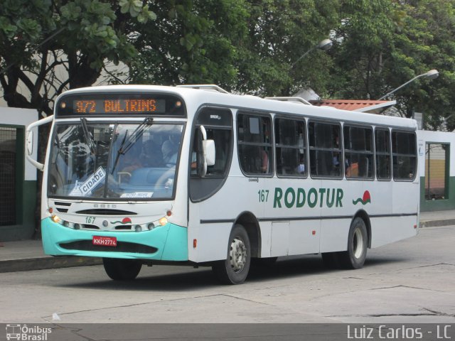 Rodotur Turismo 167 na cidade de Recife, Pernambuco, Brasil, por Luiz Carlos de Santana. ID da foto: 2433014.