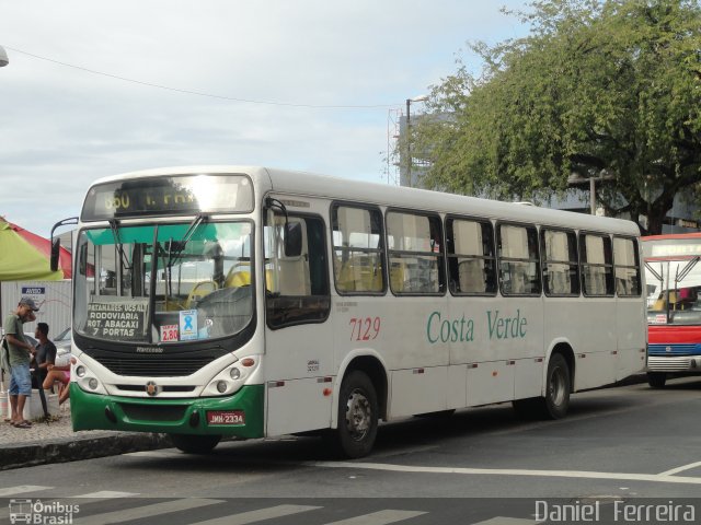 Empresa de Transportes Costa Verde 7129 na cidade de Salvador, Bahia, Brasil, por Daniel  Ferreira. Número da foto: #2434034.