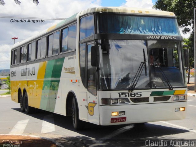 Empresa Gontijo de Transportes 15185 na cidade de Goiânia, Goiás, Brasil, por Claudio Augusto. ID da foto: 2433157.