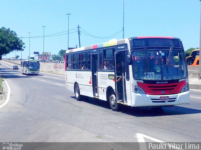 Transportes Campo Grande D53600 na cidade de Rio de Janeiro, Rio de Janeiro, Brasil, por Paulo Vitor Lima. Número da foto: #2433789.