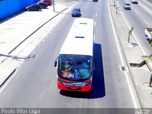 Linave Transportes 0465 na cidade de Rio de Janeiro, Rio de Janeiro, Brasil, por Paulo Vitor Lima. Número da foto: #2433799.