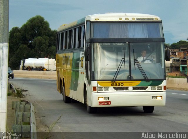 Empresa Gontijo de Transportes 5830 na cidade de Belo Horizonte, Minas Gerais, Brasil, por Adão Raimundo Marcelino. ID da foto: 2435979.