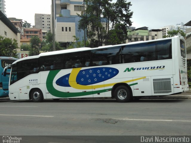 Marinho Transporte e Turismo RJ 542.005 na cidade de Conselheiro Lafaiete, Minas Gerais, Brasil, por Davi Nascimento. Número da foto: #2436060.