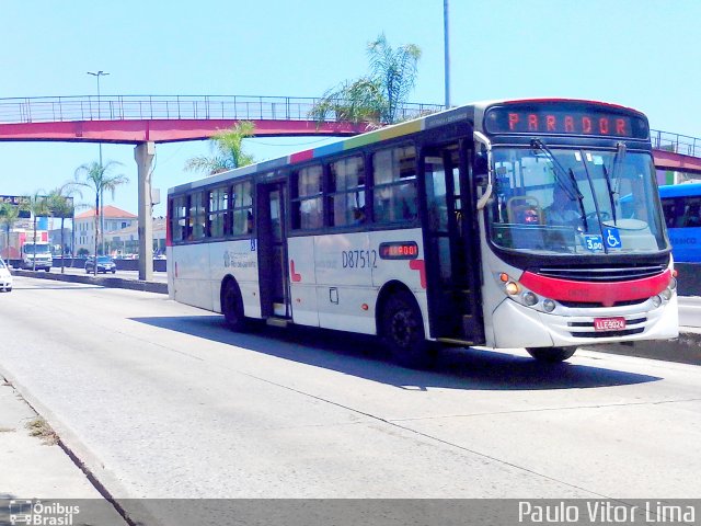 Expresso Pégaso D87512 na cidade de Rio de Janeiro, Rio de Janeiro, Brasil, por Paulo Vitor Lima. ID da foto: 2434495.