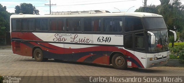 Expresso São Luiz 6340 na cidade de Piranhas, Goiás, Brasil, por Carlos Alexsandro Sousa Morais. Número da foto: #2434333.
