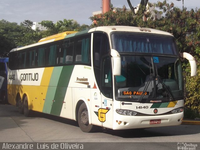 Empresa Gontijo de Transportes 14140 na cidade de São Paulo, São Paulo, Brasil, por Alexandre  Luis de Oliveira. Número da foto: #2435396.