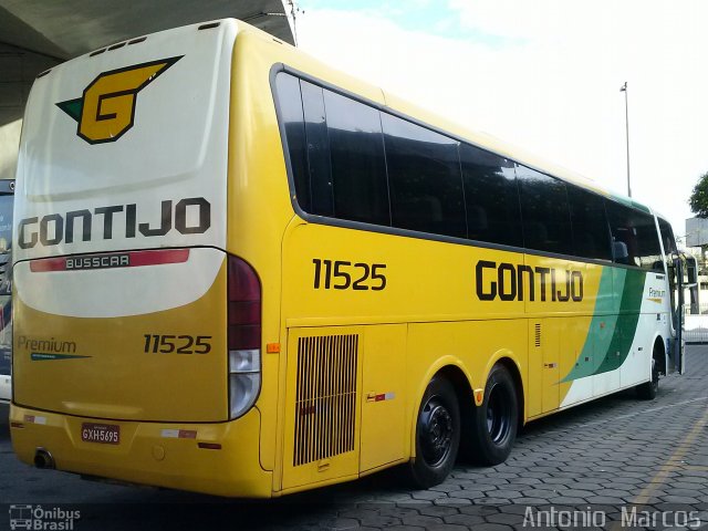 Empresa Gontijo de Transportes 11525 na cidade de Belo Horizonte, Minas Gerais, Brasil, por Antonio  Marcos. Número da foto: #2435769.