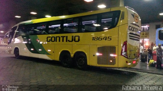 Empresa Gontijo de Transportes 18645 na cidade de Belo Horizonte, Minas Gerais, Brasil, por Fabiano Teixeira. Número da foto: #2435749.