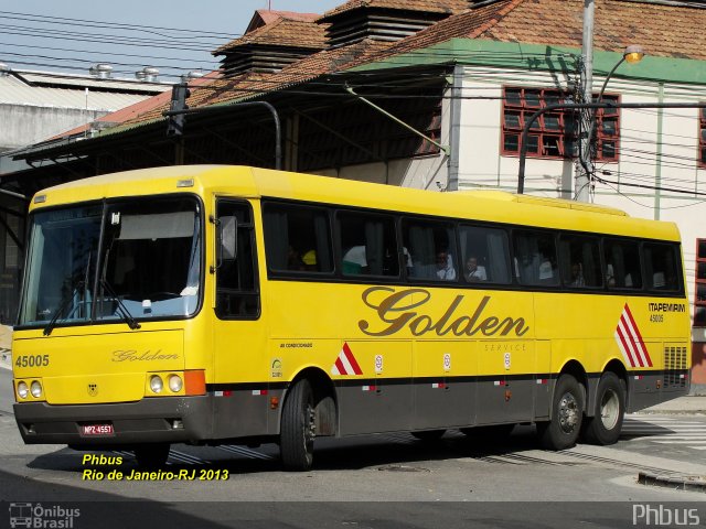 Viação Itapemirim 45005 na cidade de Rio de Janeiro, Rio de Janeiro, Brasil, por Paulo Henrique. Número da foto: #2434400.