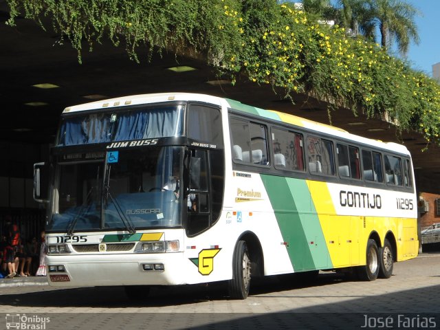 Empresa Gontijo de Transportes 11295 na cidade de Belo Horizonte, Minas Gerais, Brasil, por Junior Almeida. ID da foto: 2434089.