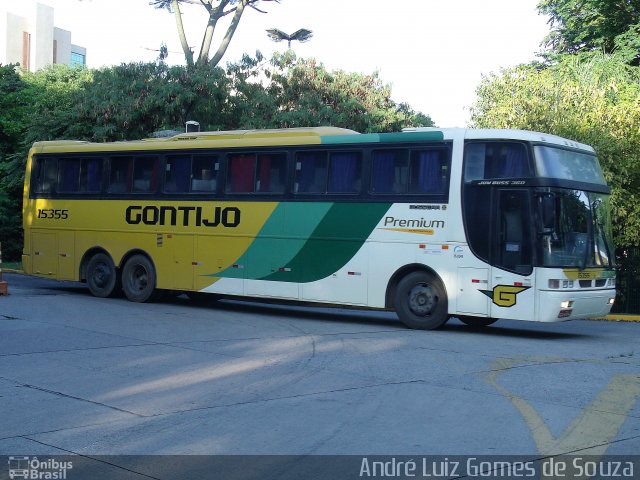 Empresa Gontijo de Transportes 15355 na cidade de São Paulo, São Paulo, Brasil, por André Luiz Gomes de Souza. ID da foto: 2435419.