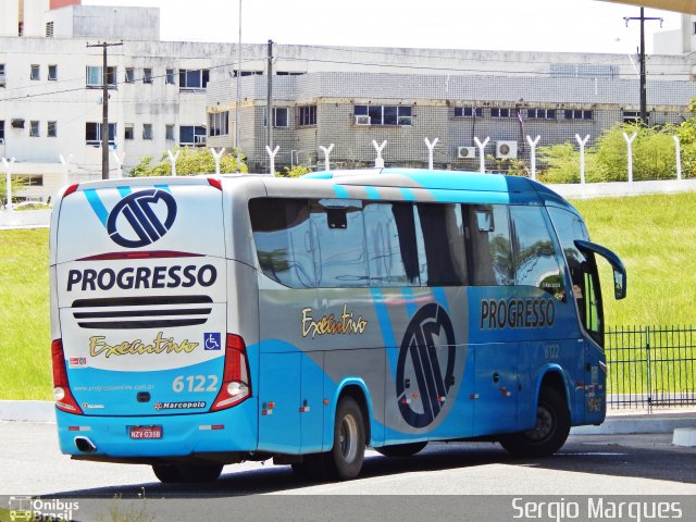 Auto Viação Progresso 6122 na cidade de Aracaju, Sergipe, Brasil, por Sergio Marques . Número da foto: #2438082.