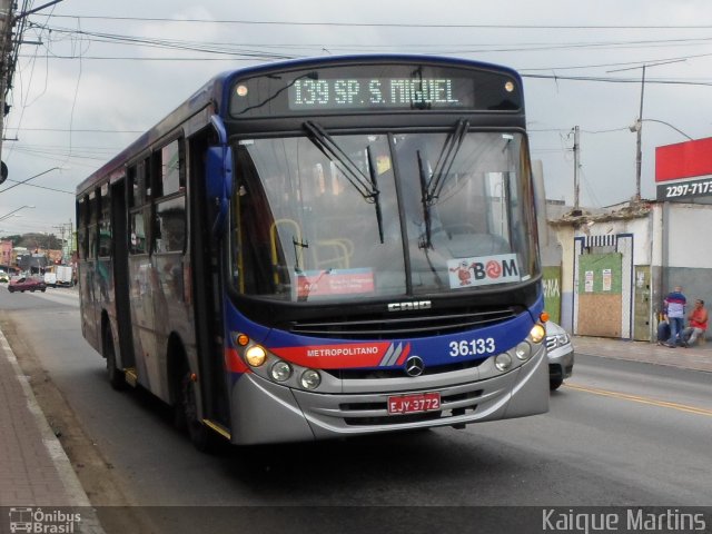 Vipol Transportes Rodoviários - TIPBUS - Transportes Intermunicipal 36.133 na cidade de São Paulo, São Paulo, Brasil, por Kaique Martins. Número da foto: #2436532.