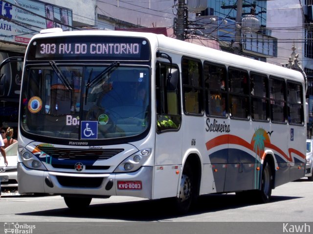 Auto Viação Salineira 616 na cidade de Cabo Frio, Rio de Janeiro, Brasil, por Kawhander Santana P. da Silva. Número da foto: #2437395.