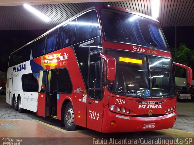 Pluma Conforto e Turismo 7014 na cidade de Guaratinguetá, São Paulo, Brasil, por Fabio Alcantara. Número da foto: #2437092.