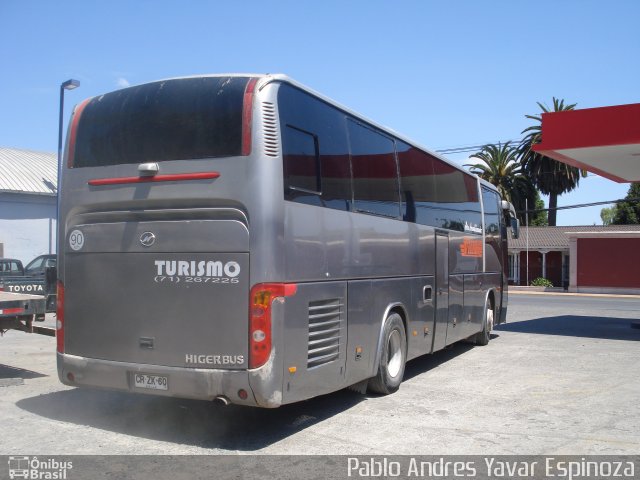 Buses Villar CRZK60 na cidade de Santa Cruz, Colchagua, Libertador General Bernardo O'Higgins, Chile, por Pablo Andres Yavar Espinoza. ID da foto: 2437409.