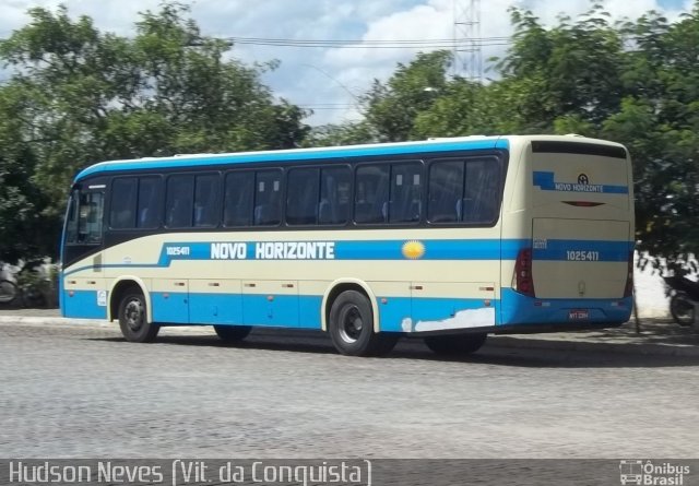 Viação Novo Horizonte 1025411 na cidade de Vitória da Conquista, Bahia, Brasil, por Hudson Neves. ID da foto: 2437883.