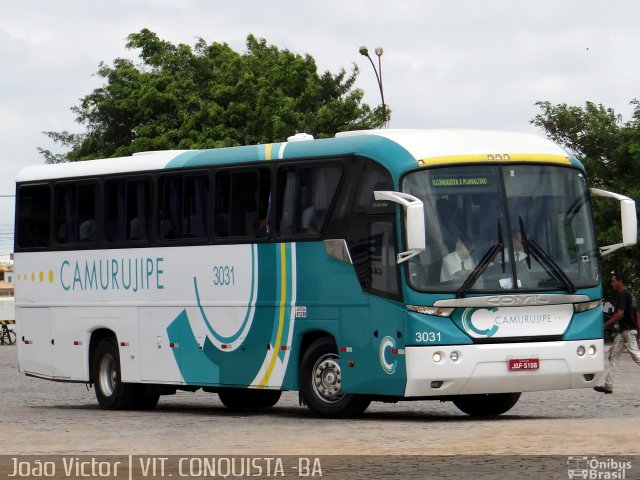 Auto Viação Camurujipe 3031 na cidade de Vitória da Conquista, Bahia, Brasil, por João Victor. Número da foto: #2438071.