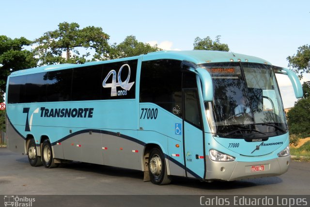 Transnorte - Transporte e Turismo Norte de Minas 77000 na cidade de Montes Claros, Minas Gerais, Brasil, por Carlos Eduardo Lopes. Número da foto: #2437574.